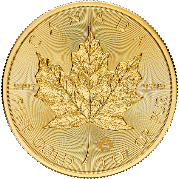 2026 1 oz Canadian Gold Maple Leaf $50 Coin BU - Buy Online at MintBuilder
